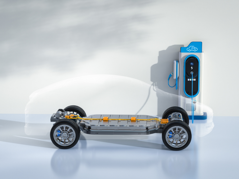 pruebas de baterías para vehículo eléctrico
